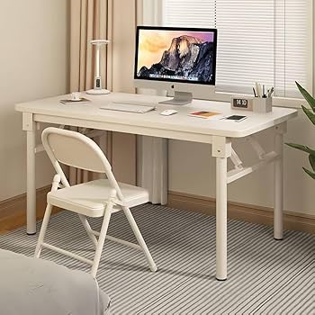 新品 折りたたみデスク pcデスク パソコンデスク 机 白 折りたたみワークデスク ホワイト | ホームオフィス 通販